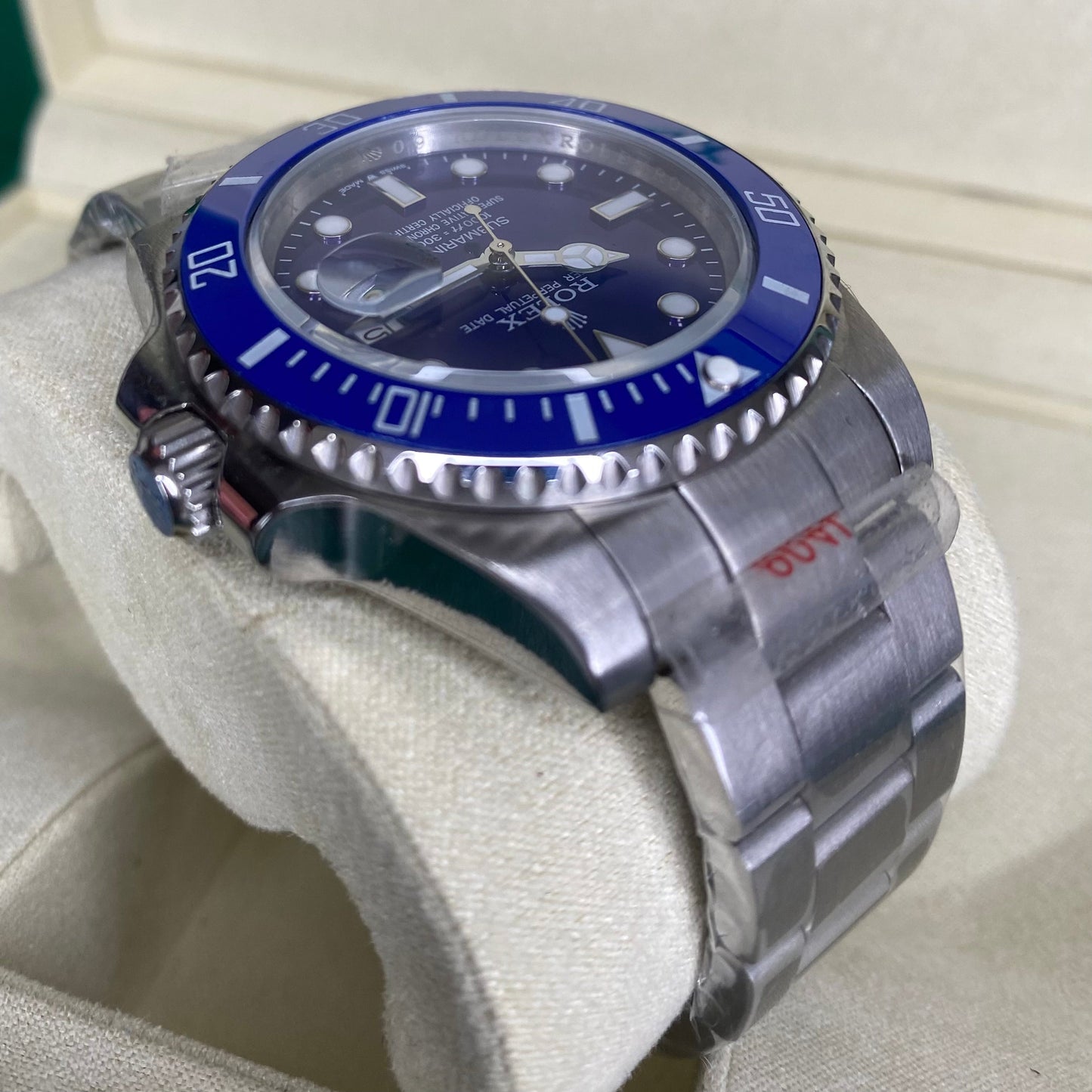 Submariner Date 40 mm Data Blu Dial 116613LB