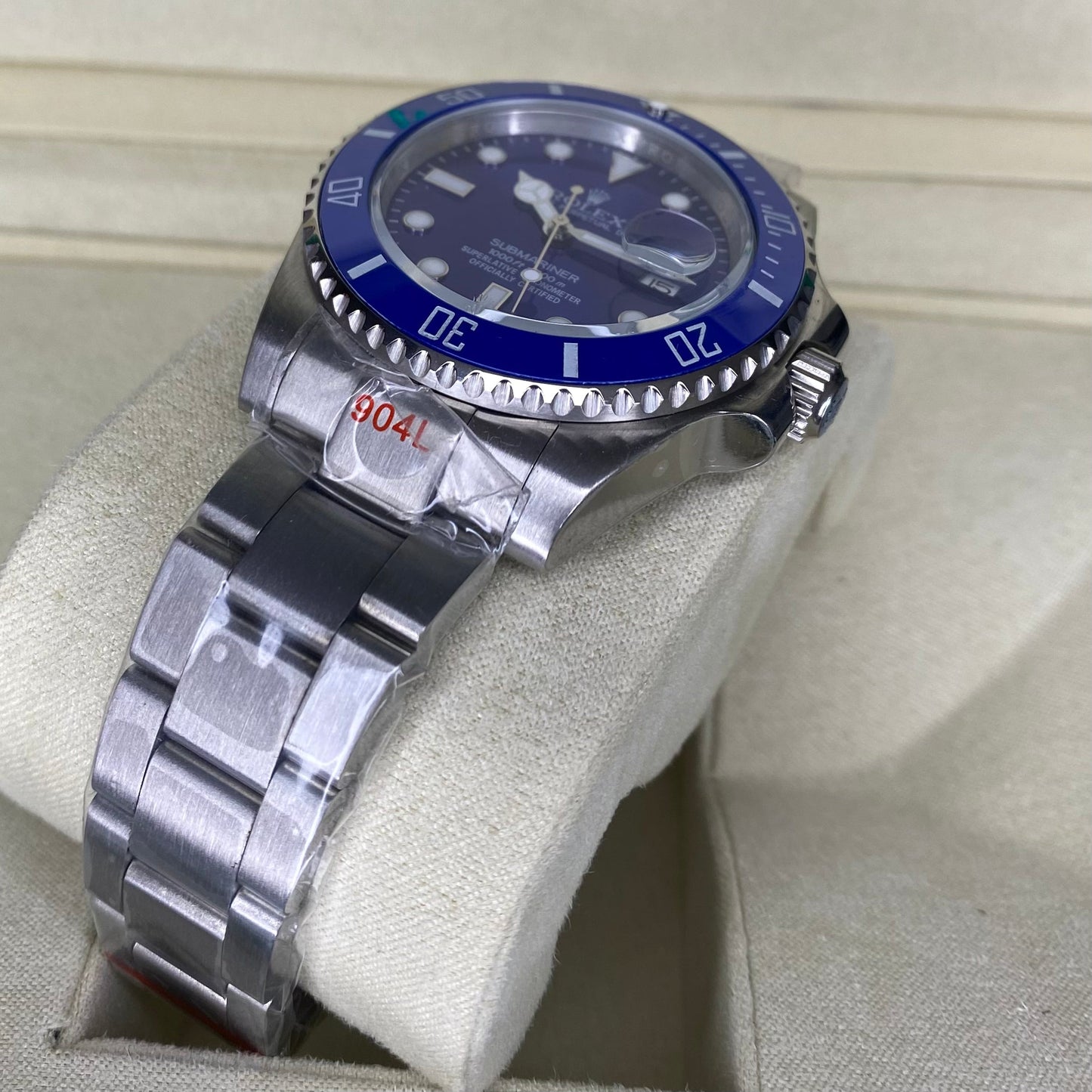 Submariner Date 40 mm Data Blu Dial 116613LB