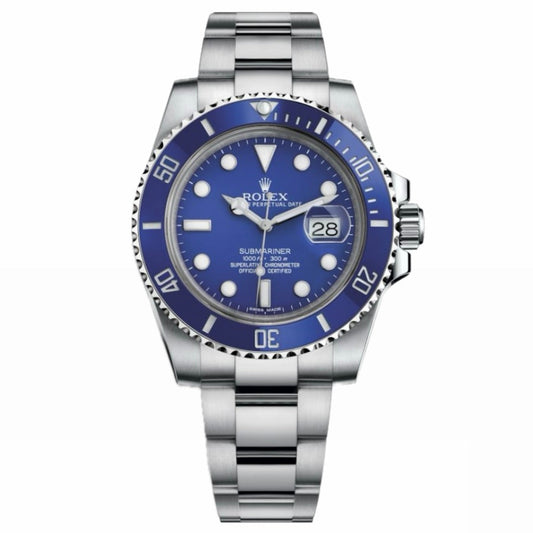 Submariner Date 40 mm Data Blu Dial 116613LB