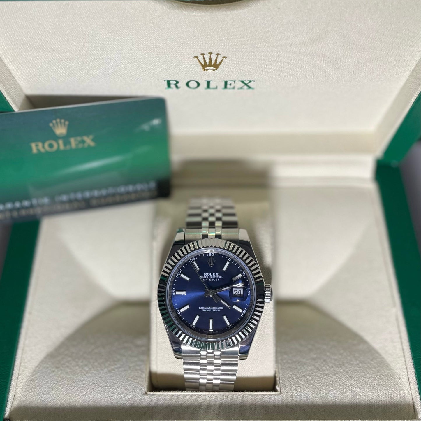 Datejust 41 mm 126334 Blu Jubilee