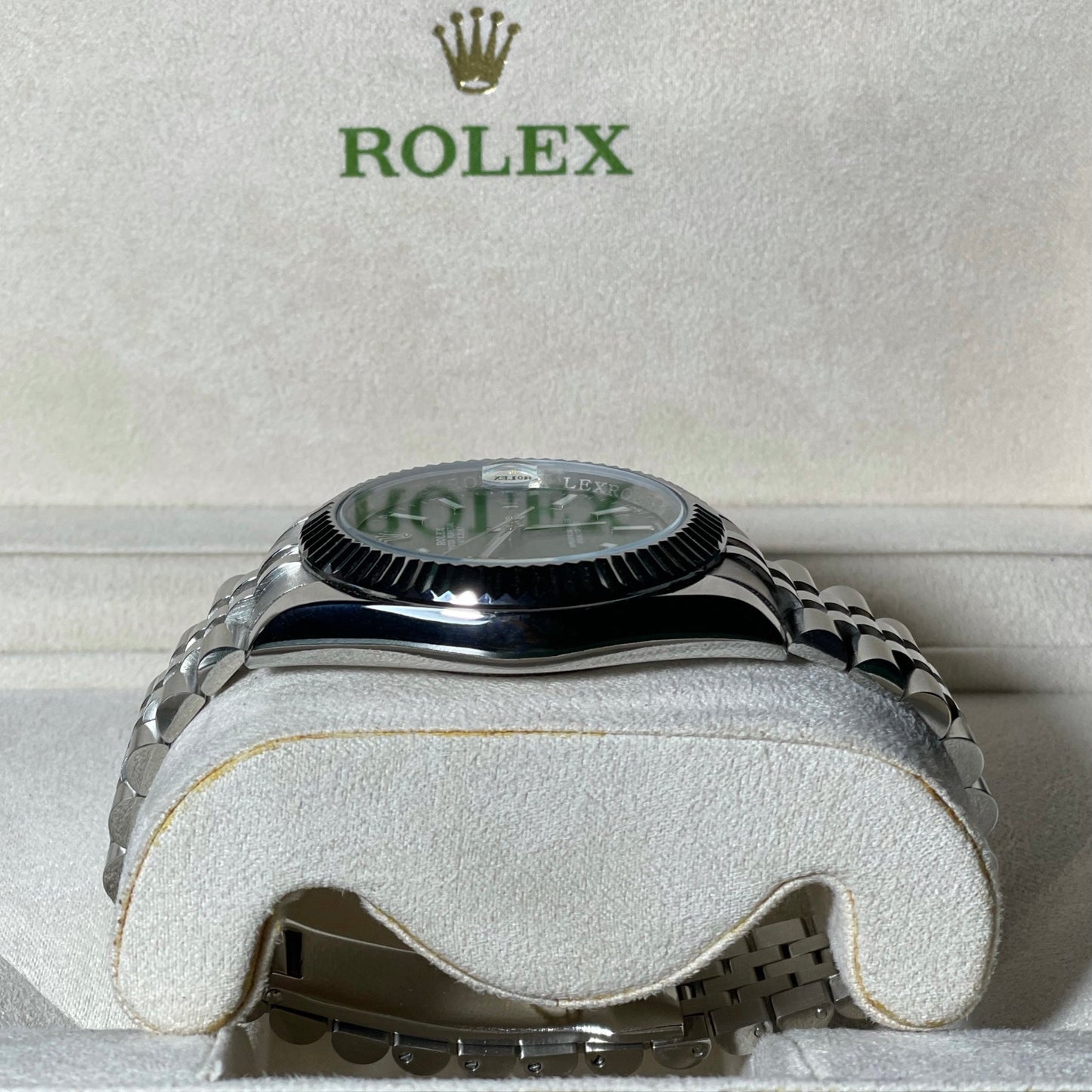 Orologio Rolex Datejust 41 mm oyster cinturino in acciaio inox jubilee, presentato in scatola rolex.