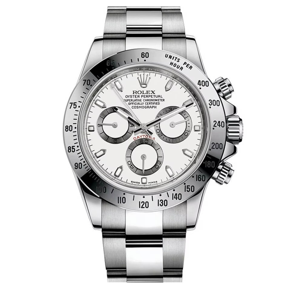 Orologio Rolex Daytona Chromalight 40 mm cinturino acciaio inox, presentato in scatola rolex.